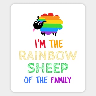 The Rainbow Sheep Of The Family Magnet